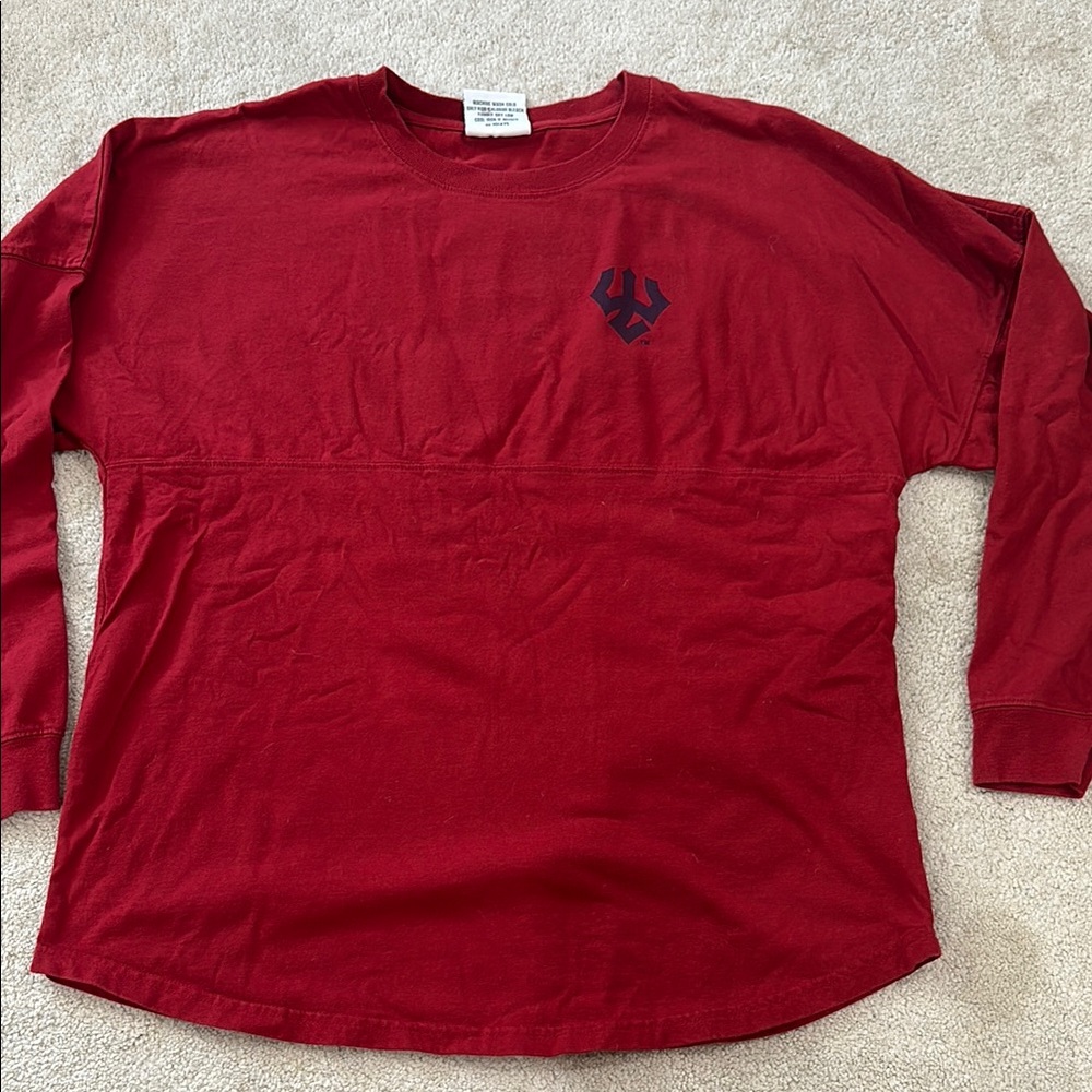 W&L Red Long Sleeve Shirt